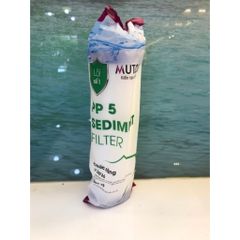 Lõi Lọc Nước Thô 123 Mutosi - Bộ 3 Lõi Chính Hãng Loại Bỏ Tạp Chất, Vi Khuẩn, Cặn Bẩn Trong Nước Sinh Hoạt