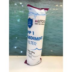 Lõi Lọc Nước Thô 123 Mutosi - Bộ 3 Lõi Chính Hãng Loại Bỏ Tạp Chất, Vi Khuẩn, Cặn Bẩn Trong Nước Sinh Hoạt