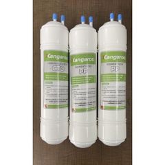 [Combo] 3 Lõi Lọc Đúc 123 KANGAROO máy KG61A3- Chính hãng - Dùng thay thế lõi cho máy nóng lạnh Kangaroo  model :KG61A3