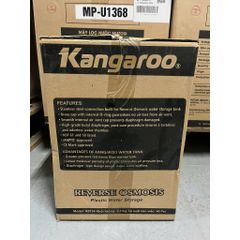 Bình áp nhựa 3.5G KANGAROO cho máy lọc nước R.O gia đình - An toàn không han rỉ, độ bền cao, chứa 8-10 lít nước tinh khiết