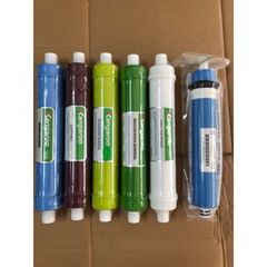 Bộ 6 Lõi Lọc KANGAROO 456789 - Hàng Chính Hãng Dùng Cho Máy Lọc Nước RO - Loại Bỏ 99,99% Vi Khuẩn, Cung Cấp Nước Sạch Chính Xác
