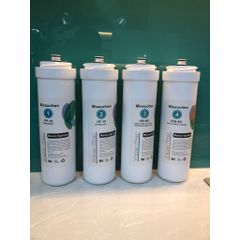 Bộ 4 Lõi Lọc Nước Missuchen Chính Hãng - Lọc Sạch Vi Khuẩn và Tạp Chất, Thay Thế Model SKU6300