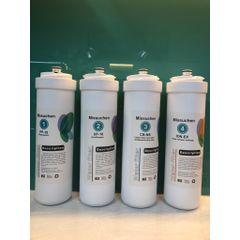 Bộ 4 Lõi Lọc Nước Missuchen Chính Hãng - Lọc Sạch Vi Khuẩn và Tạp Chất, Thay Thế Model SKU6300