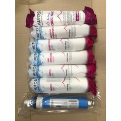 Bộ 7 Lõi Lọc Nước MUTOSI 45678910 - Lõi RO, T33, MINERAL, FAR INFRARED, NANO SILVER, ALKALINE HYDROGEN, BIO CERAMIC Chính Hãng cho Máy MP-6100HCE