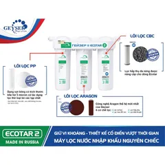 Lõi Lọc Nước 123 GEYSER Chính Hãng - Thay Thế Máy Lọc Nước Nano Geyser Ecotar 2 - Made in Russia