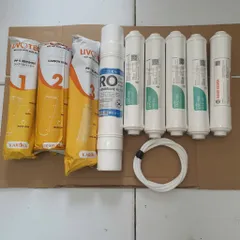 Combo 9 Lõi Lọc Nước LIVOTEC RO - Carbon, Nano Silver, Alkaline, Thay Thế Chất Lượng Cao cho Máy Lọc Nước Gia Đình
