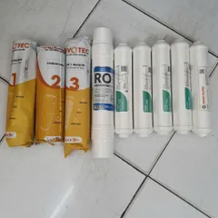 Combo 9 Lõi Lọc Nước LIVOTEC RO - Carbon, Nano Silver, Alkaline, Thay Thế Chất Lượng Cao cho Máy Lọc Nước Gia Đình