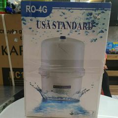 Bình áp nhựa 4G cho máy lọc nước R.O - An toàn, không han rỉ, bền bỉ, chứa 8-10 lít nước, đảm bảo áp lực nước ổn định.