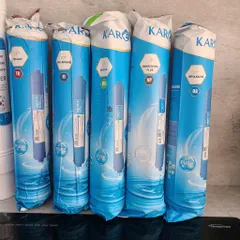 Bộ 9 lõi lọc nước Karofi chính hãng cho máy E9RO - RO 100GPD, OCB-GAC, T33, Nano Silver, Alkaline - Giải pháp nước sạch tuyệt vời cho gia đình