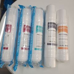 Bộ 5 Lõi Lọc Nước Korihome - 2 Lõi Sediment, Precarbon, Màng RO 80GPD, Lõi Postcarbon Thay Thế Máy WPK-612