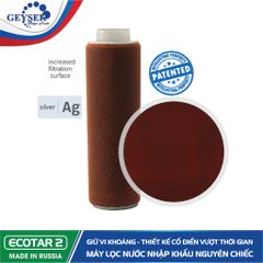 Bộ 3 Lõi Lọc Nước Geyser Ecotar 2 Chính Hãng - Thay Thế Hiệu Quả cho Máy Lọc Nước, Lọc Thô, Diệt Khuẩn và Hấp Thụ Mùi