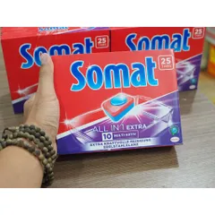 Viên rửa bát Somat All in 1 Extra 25 viên