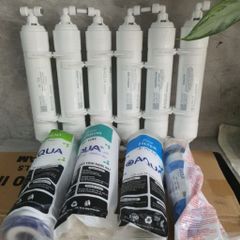 Bộ 10 Lõi Lọc Nước AQUA Chính Hãng - Thay Thế Máy Lọc Nước RO, Loại Bỏ Tạp Chất, Tăng Cường Khoáng Chất Và Vị Ngon