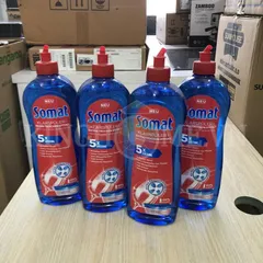 Nước làm bóng Somat 750ml - Dùng cho máy rửa chén - Giúp tăng độ bóng và làm khô chén đĩa trong quá trình rửa bằng máy.