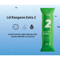 Bộ 3 Lõi Lọc Nước Kangaroo Extra - Tiêu Chuẩn 240 Lít/giờ, Dễ Dàng Tháo Lắp, Loại Bỏ Tạp Chất, Chất Hữu Cơ và Clo Dư