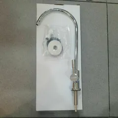 Vòi máy lọc nước KAROFI chính hãng - Chất liệu Inox cao cấp, thiết kế van gạt tiện lợi cho nước tinh khiết, lắp đặt dễ dàng tại chậu rửa.