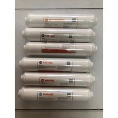 Bộ Lõi Lọc Nước Karofi Livotec T33 - 4 Lõi Chức Năng Mineral, Far Infrared, Nano Silver, Alkaline - Nâng Cao Sức Khỏe và Chất Lượng Nước