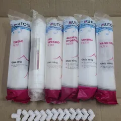 Bộ 6 lõi lọc nước Mutosi T33-Infar - Bioceramic, Mineral, Alkaline, Nano Silver - Giải pháp nước sạch và khỏe mạnh