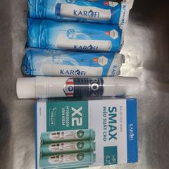 Bộ 10 lõi lọc nước Karofi KAD-D50, KAD-C55, KAD-D950 - Thay thế hiệu quả, lọc sạch tạp chất, cung cấp nước tinh khiết