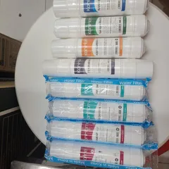 Bộ 8 lõi lọc nước Korihome cho máy WPK-608, WPK-606, WPK-818 - Lõi Sediment, Pre Carbon, Màng RO, Alkaline, Nano Silver, Nước sạch tinh khiết