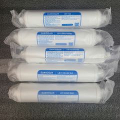 Bộ 5 lõi lọc DAIKIOSAN 56789 cho máy lọc nước RO - Lõi T33, Hồng Ngoại, Khoáng Đá, Alkaline, Nano Bạc chính hãng