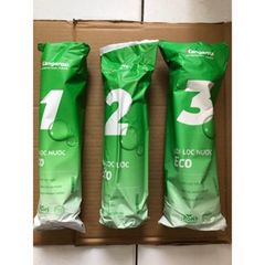 Bộ 3 Lõi Lọc Thô Kangaroo 123 ECO - Bộ Lõi Thay Thế Máy Lọc Nước RO Chính Hãng, Loại Bỏ Tạp Chất, Mùi Hôi, Bảo Vệ Màng RO