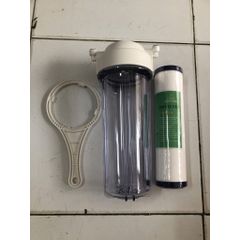 Cốc lọc nước thô 10 inch kèm lõi bông PP 5 micron - Giúp loại bỏ tạp chất cho nguồn nước sạch, thiết bị lọc nước gia đình