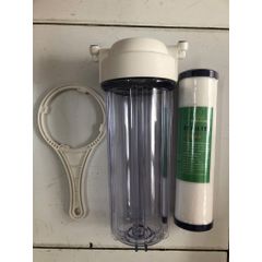 Cốc lọc nước thô 10 inch kèm lõi bông PP 5 micron - Giúp loại bỏ tạp chất cho nguồn nước sạch, thiết bị lọc nước gia đình