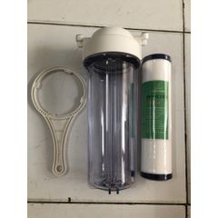 Cốc lọc nước thô 10 inch kèm lõi bông PP 5 micron - Giúp loại bỏ tạp chất cho nguồn nước sạch, thiết bị lọc nước gia đình