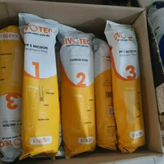Bộ 3 Lõi Lọc Nước 123 Livotec Chuyên Thay Thế Cho Máy Lọc Nước RO Karofi - Chính Hãng, Loại Bỏ Tạp Chất Hiệu Quả