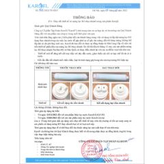 Màng Lọc RO Karofi 100GPD Chính Hãng - Lõi Số 4 Hàn Quốc - Xử Lý Nước TDS Cao, Thời Gian Thay Thế 24-36 Tháng