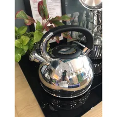 Ấm đun nước B-Gem 3L dùng cho bếp từ , bếp gas ,bếp hồng ngoại , inox cao cấp sáng bóng