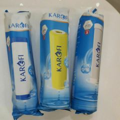 Bộ 3 Lõi Lọc Nước Karofi 123 Chính Hãng - Lọc Nước Giếng, Nước Phèn, Đá Vôi, Bảo Vệ Sức Khỏe Gia Đình
