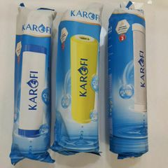 Bộ 3 Lõi Lọc Nước Karofi 123 Chính Hãng - Lọc Nước Giếng, Nước Phèn, Đá Vôi, Bảo Vệ Sức Khỏe Gia Đình