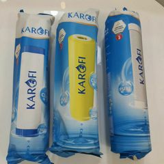 Bộ 3 Lõi Lọc Nước Karofi 123 Chính Hãng - Lọc Nước Giếng, Nước Phèn, Đá Vôi, Bảo Vệ Sức Khỏe Gia Đình