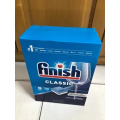 Hộp Viên rửa chén FINISH CLASSIC 110 Viên – Cho chén đĩa luôn luôn sạch bóng -  Giúp diệt khuẩn , Loại bỏ bụi bẩn