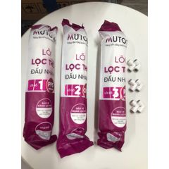 Bộ 3 Lõi Đúc 123 Nối Nhanh Mutosi - Bảo Vệ Màng RO, Loại Bỏ Tạp Chất, Clo, Mùi Lạ Trong Nước, Thay Thế Máy MP-370U, MP-1101, MP-192, MP-390U