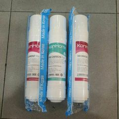 Combo 3 Lõi Lọc Nước Korihome Chính Hãng - 2 Lõi Sediment & 1 Lõi Precarbon Chất Lượng Cao từ Hàn Quốc