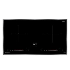 Bếp điện từ đôi Kaff KF-FL666II - Mặt kính Crystal bền bỉ, chức năng Booster tiết kiệm năng lượng và an toàn thông minh