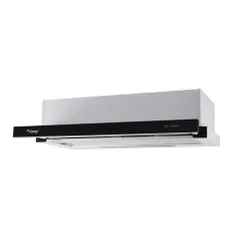 Máy Hút Mùi Âm Tủ Canzy CZ H1470AT - Inox Kính Đen, Độ Ồn Thấp, Bảo Hành 3 Năm Chính Hãng, Tiết Kiệm Điện với Đèn Halogen