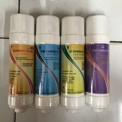 Bộ 4 Lõi Lọc Nước 1234 RYO - Thay Thế Máy Nóng Lạnh RP100H, RP102BH - Lọc Sạch Vi Khuẩn, Tạp Chất, Giữ Khoáng Chất Tốt