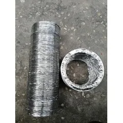 Ống Gió Bạc Phi 120 - Chiều Dài 2 Mét, Thông Khói, Thông Khí, Dùng Cho Bếp, Nhà Xưởng, Thiết Bị Thông Gió, Chịu Nhiệt Tối Đa 150°C