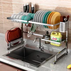 Kệ để chén bát trên chậu rửa