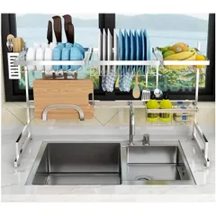 Kệ để chén bát trên chậu rửa