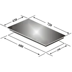Bếp Từ KAFF KF-SD300II / SD300IC - Bếp Cảm Ứng Sang Trọng Nhập Khẩu Malaysia, 2 Bếp, Bảo Hành 5 Năm, Tiết Kiệm Năng Lượng