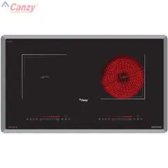 Bếp từ đôi Canzy CZ-ML757I - Mặt kính Vitro Ceramic, tiết kiệm điện năng, điều khiển cảm ứng, 2 vùng nấu, tính năng an toàn cao cấp