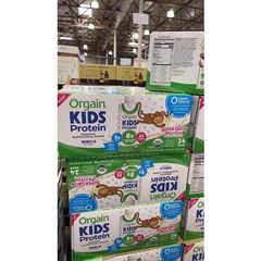 Sữa Khỉ Orgain Kids Protein Hữu Cơ - Thùng 12/24 Hộp Dinh Dưỡng Cao Cấp, Giúp Bé Phát Triển Khỏe Mạnh, Không Táo Bón