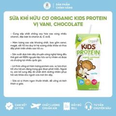 Sữa Khỉ Orgain Kids Protein Hữu Cơ - Thùng 12/24 Hộp Dinh Dưỡng Cao Cấp, Giúp Bé Phát Triển Khỏe Mạnh, Không Táo Bón