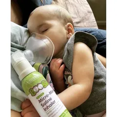 Xịt Mũi Boogie Micro-Mist Inhaler - Giảm Nghẹt Mũi, Dung Dịch Muối Cho Trẻ Em và Người Lớn - Dễ Sử Dụng, Hỗ Trợ HSA/FSA