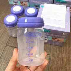 Set 4 bình trữ sữa Lansinoh chuẩn Mỹ